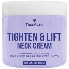 Neck Firming Cream with Hyaluronic Acid, Collagen and Cupuacu Butter Firming …
