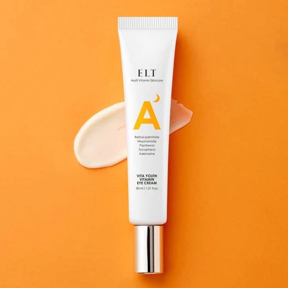ELT Vita Youth Vitamin A Eye Cream 30 ml, Korean Cosmetics, KBeauty, sample