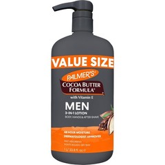 Palmers Cocoa Butter Mens Face Body Lotion Dry Skin 33.8 oz