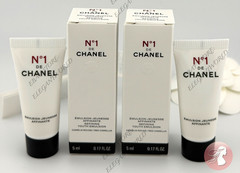 Chanel N°1 DE Chanel REFINING YOUTH EMULSION 5ml / .17fl oz x 2 Box SAMPLE