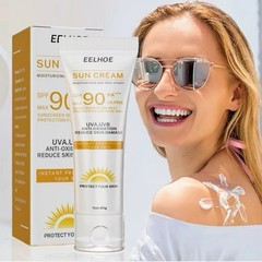 Reduce skin sunburn – White summer refresh moisturizing cream.