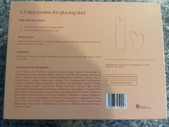 Plantique Super Food Skin Care~The Glow~Massage Ritual Set~2 Step Routine~NEW