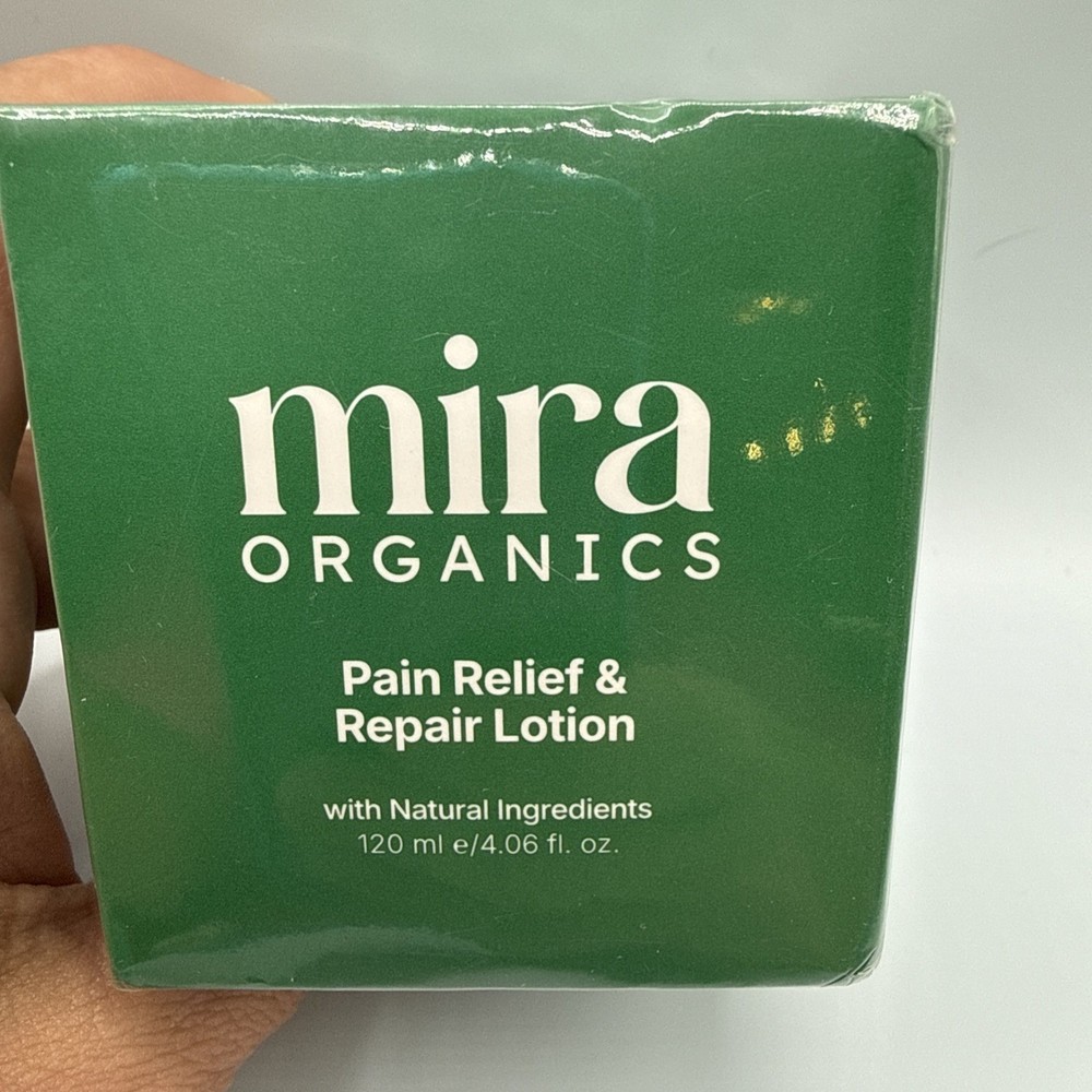 Mira Organics Pain Relief & Repair Lotion 120 ml (4.06 fl oz) Natural
