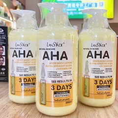 AHA Strong Brightening Body Cream Hydroxy Acid Vitamin C Whitening 500ml USA