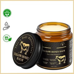 Crema De Sebo De Res Miel 4 Oz Para La Cara y La Piel Sevo Cevo Cebo Hidratante