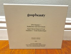 Goop Beauty 20% Vitamin C + Hyaluronic Acid Glow Serum NEW IN BOX, EXP 11/2026