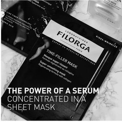 2 Filorga TIME-FILLER MASK Collagen Smoothing Sheet Mask 20ml Paris Skincare