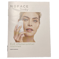 NuFACE Trinity ELE Lip Eye Facial Toning Device Coral Crush Pink Primer Gel