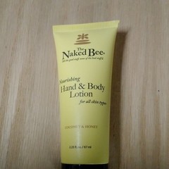 The Naked Bee Nourishing Hand & Body Lotion, Coconut & Honey, 2.25 fl oz