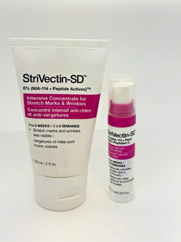 Strivectin-SD Intensive Concentrate for Stretch Marks 2oz, Power Serum .25oz Set