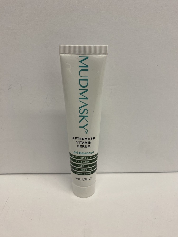 Mudmasky AFTERMASK VITAMIN SERUM pH Balanced• 1oz • Without Box