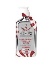 Hempz Peppermint Vanilla Swirl Herbal Body Moisturizer 17 oz