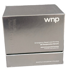 WNP Emergency Repair & Firming Oil-Suspension Serum, 30-1.2ml Capsules EXP 11/27