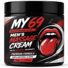 MY69 Men’s Massage Cream 50g | Premium Intimate Wellness Support Massage Cream