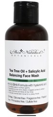 Skin Nutrition Botanicals Tea Tree Oil Salicylic Acid Balancing Face Wash 4OZ
