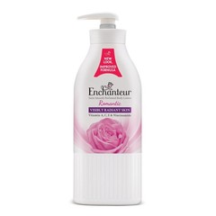 Enchanteur Romantic Perfumed Body Lotion, 500ml | With Vitamin A, C, E & Niacina