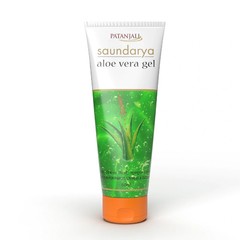 Patanjali Saundarya Aloe Vera Gel 60ml | Herbal Skin Glow, Hydration & Care |