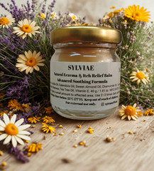 Gentle Calendula Balm for Sensitive Skin, Natural Herbal Moisturizer, Comforting
