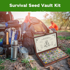 Herb Seed Kit: 36,000+ Non-GMO Heirloom Seeds for Medicinal Gardening