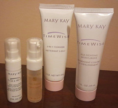 Mary Kay TimeWise Face Skin Care Set 3-in-1 Cleanser & Moisturizer Kit