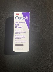 CeraVe Skin Renewing Eye Cream Moisturizer Fine Lines / Crow’s feet 0.5 oz