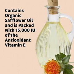 De La Cruz® 15,000 IU Vitamin E Oil, No Fragrance, Made in USA, 2.2 FL. OZ
