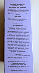 4 Menokin 30 Seconds Quick Bubble Mask EGF- Liposome Repair New Sealed