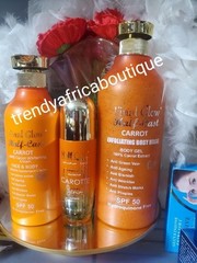 3pcs. Final Glow Half-C 💯 Carrot Whitening Lotion, Serum & Shower Gel. Spf 50👌
