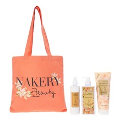 Nakery Beauty Cleanse, Firm & Smoothing – Seductive Comfort – 4-piece Collection