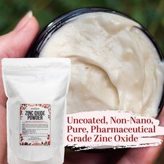 Zinc Oxide Powder | Uncoated, Non Nano Zinc Oxide | Pure, Pharmaceutical Gra…