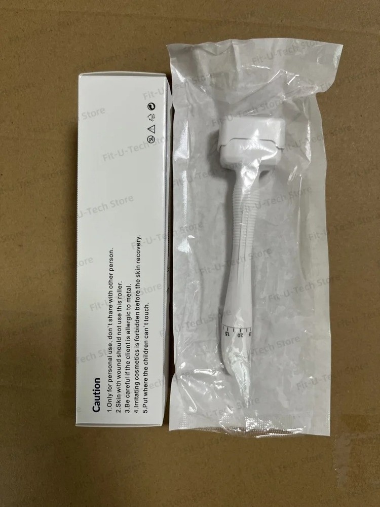 Adjustable Derma Stamp Microneedling Roller Titanium Needle Skin Care Tool