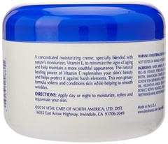 Vital Care Vitamin E Crème, (8 Fl. Oz), A Complete Skin 8 Fl Oz (Pack of 1)