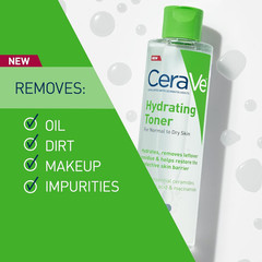CeraVe Hydrating Toner Face Non-Alcoholic Sensitive Dry Skin 6.8 fl oz New