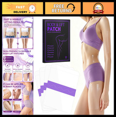 Lift Patches for Legs, Hips, Abdomen & Arms – Sweatproof Invisible Body Tape, 20