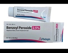Benzoyl Peroxide 2.5% Acne GEL 2.1oz ( 60 gm ) PADAGIS —