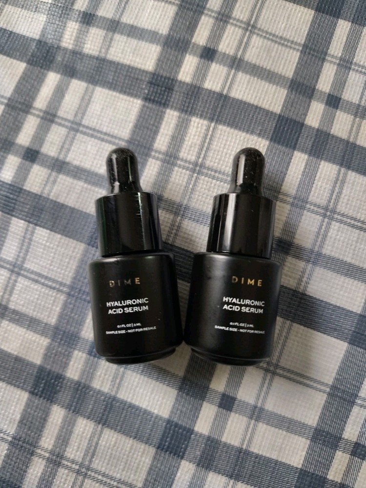 2x Dime Hyaluronic Acid Serum 0.10 oz Samples New