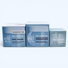 e.l.f. Holy Hydration Skincare Set Face Cream Cleansing Balm Eye Cream NEW