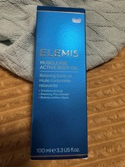 *Elemis Musclease Active Relaxing Body Oil 3.3 oz / 100 ml New
