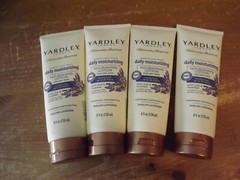 4 new YARDLEY English Lavender MOIST LOTION 8 oz each 32 TOTAL OZ.