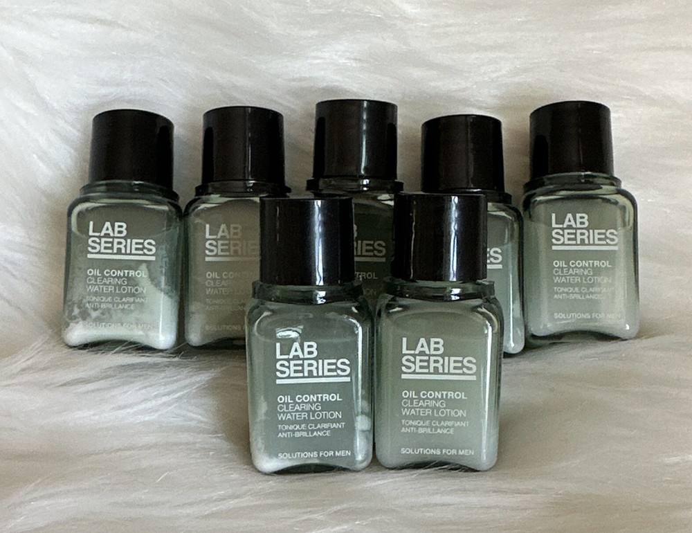 7 x Lab Series Oil Control Clearing Water Lotion 0.2oz/6ml Each Mini/Travel Size