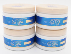 (4) Bath & Body Works TRUE BLUE SPA FOOT CRACKED HEEL TREATMENT 4.5oz Lot New