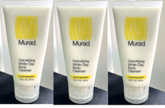 Murad Detoxifying White Clay Body Cleanser 2.0 Oz. each (3-Pack)