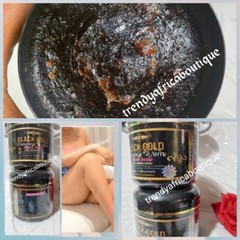 Black gold prestige Gold black soap for body only. 500g x 1.
