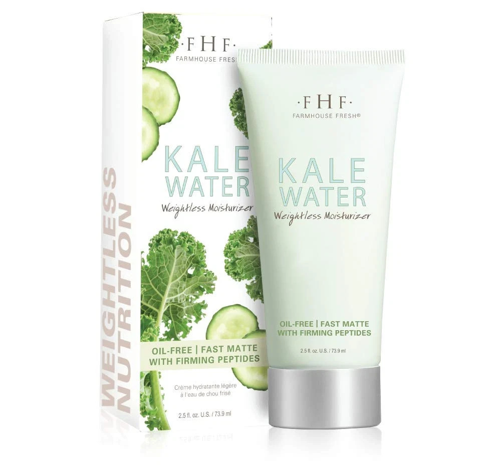 Farmhouse Fresh Kale Water Weightless Moisturizer, 2.5 Fl Oz Sealed