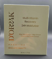 D&rsquo;OR24K Multivitamin Recovery 24-Hour Moisturizer Cream Aloe Kelp Cream New
