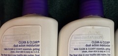 Clean & Clear Dual Action 3 Acne Facial Moisturizer (5 pack) SEE PHOTOS! HTF NEW