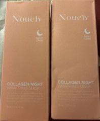 2 Packs Collagen Wrapping Mask Night Care Nourishing Mask Cream 75ml/2.5 Oz
