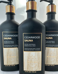 3(THREE) Aroma CEDARWOOD SAUNA Patchouli & Eucalyptus LOTION Bath and Body Works