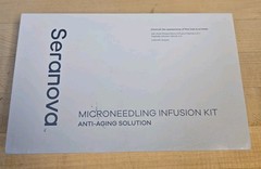Seranova Microneedling Infusion Kit Anti-Aging Solution 2 Month Supply, Exp02/29
