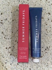 Summer Fridays PINK GUAVA Lip Butter & Mini Jet Lag Mask 1oz. New